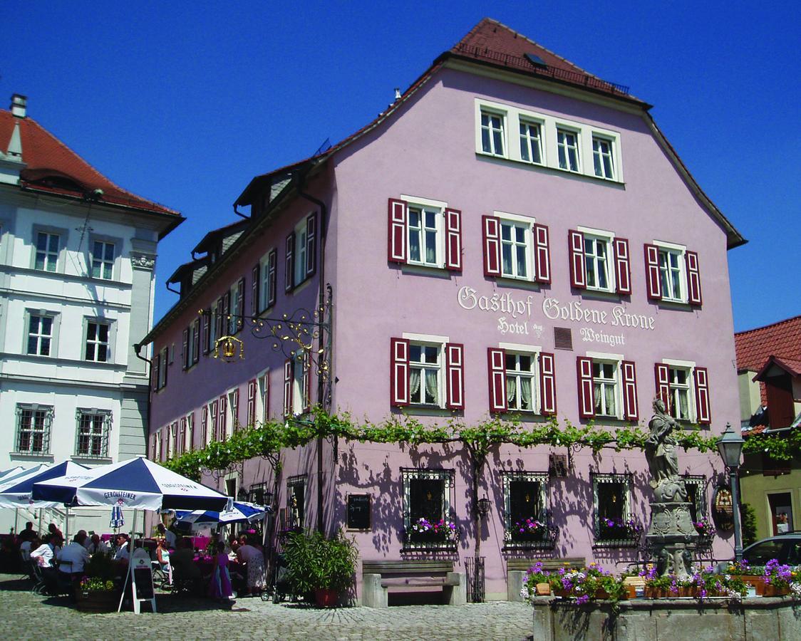 Gasthof & Hotel Goldene Krone Iphofen Exterior photo